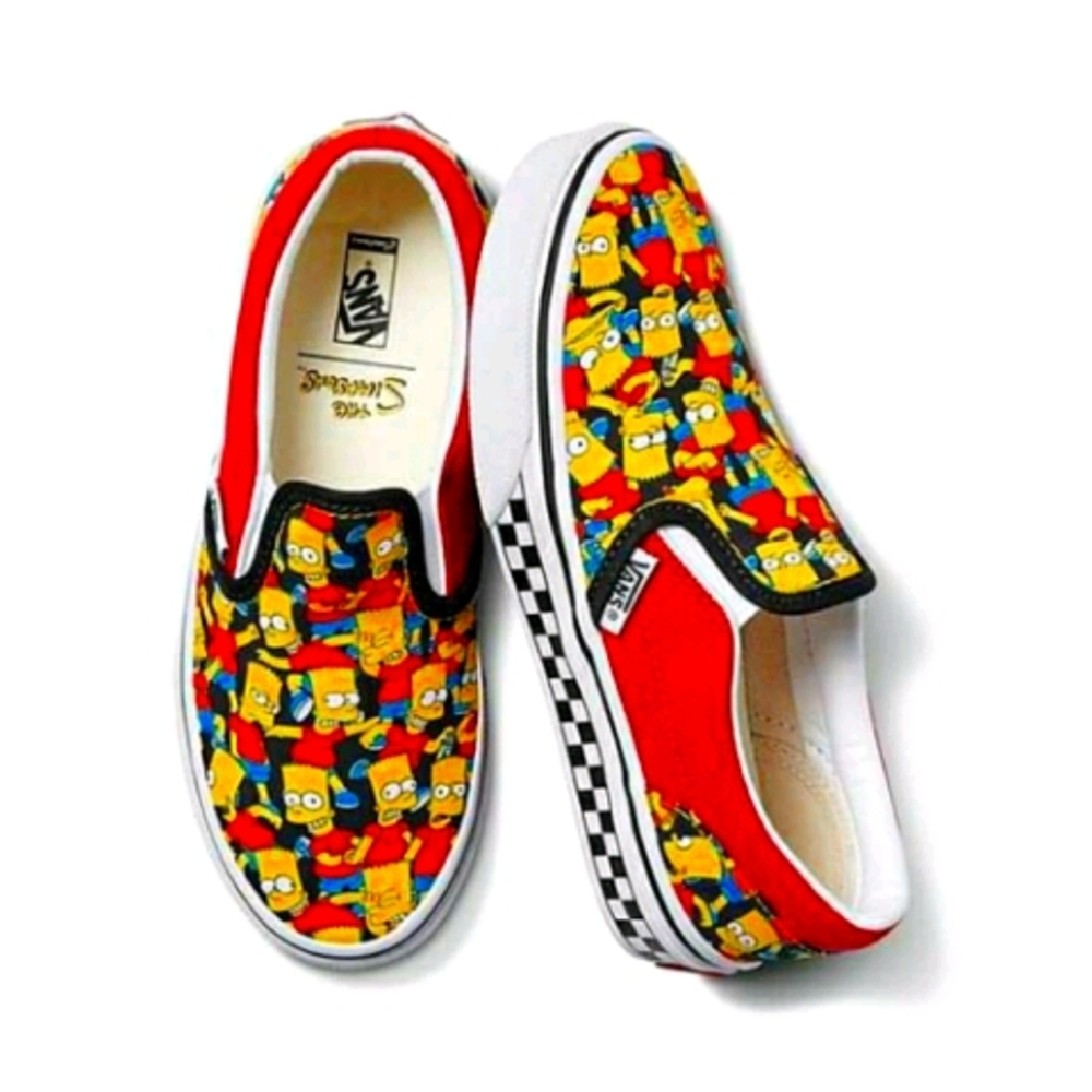 Custom Van's The Simpsons